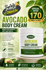 Avocado body cream