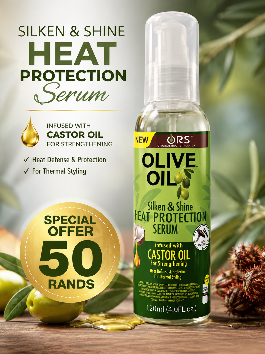 castor oil hair oil