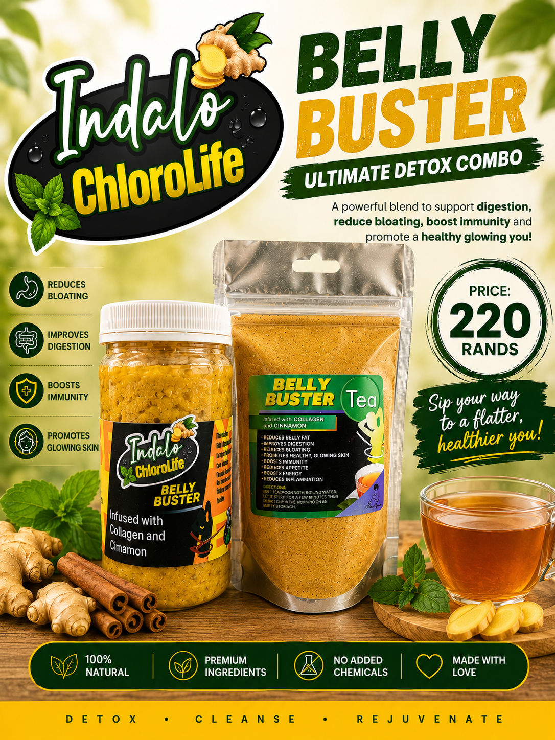 belly buster combo